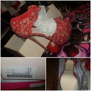 Bandana Red stiletto